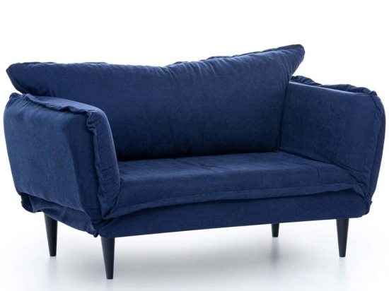 Καναπές - Κρεβάτι Διθέσιος Vino 859FTN1374 150x60x85cm Navy Blue