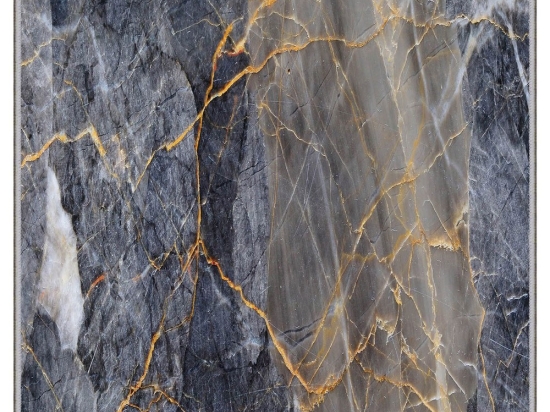 Χαλί Hmnt125 571HFT1978 Dark Grey-Gold Conceptum Hypnose 80X150cm