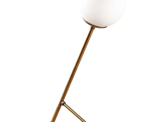 Φωτιστικό Επιτραπέζιο Golf 584TTM1714 30x30x51cm 1xE27 40W Gold Opviq
