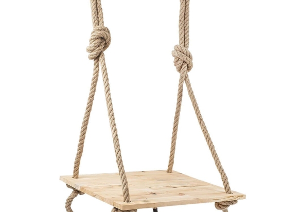 Ράφι Τοίχου 596BUE2101 60x55x90cm Natural-Black
