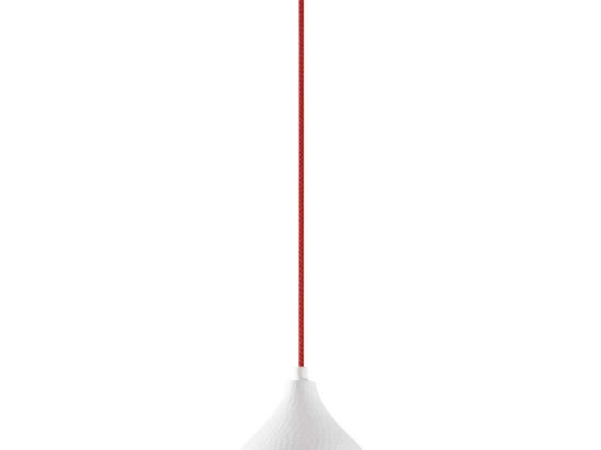 Φωτιστικό Οροφής Tattoo 584TTM1273 18x18x114cm 1xE27 40W White-Red Opviq