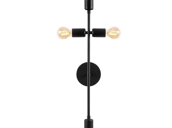 Φωτιστικό Τοίχου - Απλίκα Bedside 584TTM1920 20x15x62cm 4xE27 40W Black Opviq