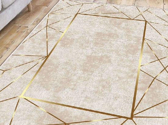 Χαλί ELS2400 Beige-Gold Conceptum Hypnose 100X300cm