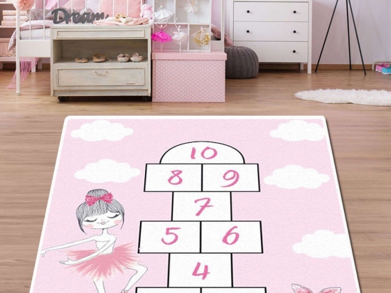 Χαλί Eexfab746 369HFT2528 Pink-White Conceptum Hypnose 100X200cm