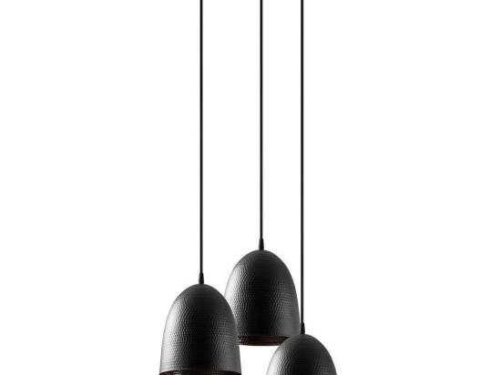 Φωτιστικό Οροφής Tattoo 584TTM1359 44x44x125cm 3xE27 40W Black Opviq