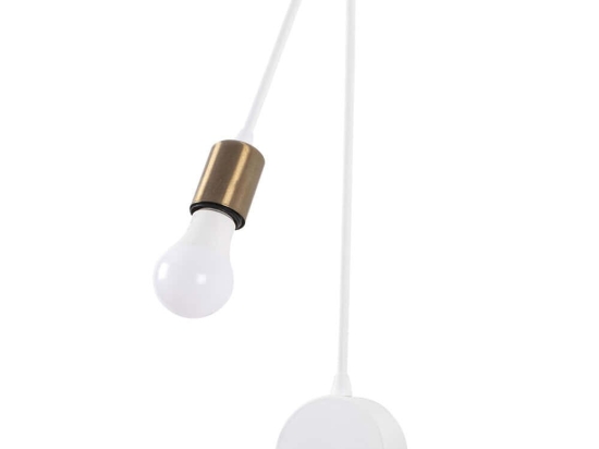 Φωτιστικό Τοίχου - Απλίκα Kunduz 584TTM1955 10x20x48cm 1xE27 40W White Opviq