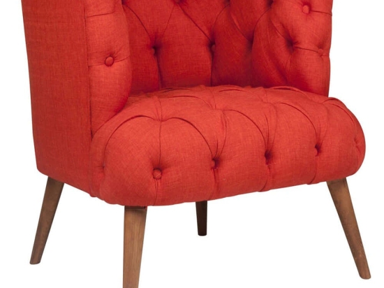 Πολυθρόνα West Monroe 558ZEN1183 75x80x76cm Red