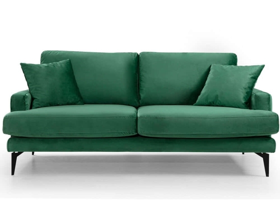 Καναπές Διθέσιος Papira 560ARE1510 175x90x88cm Green