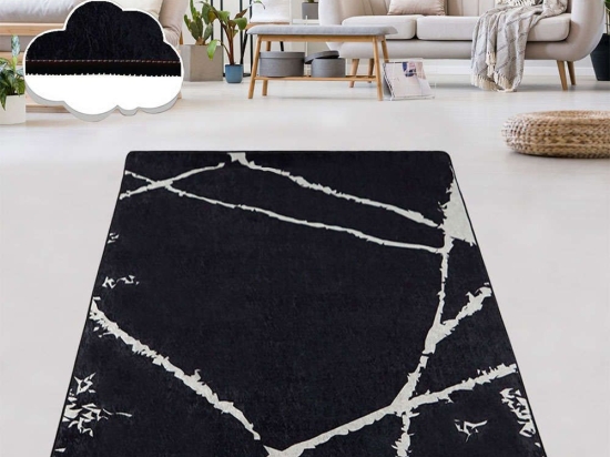 Χαλί Broken Black-White Conceptum Hypnose 120X180cm