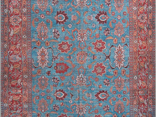 Χαλί Blues AL 170 Red-Blue Conceptum Hypnose 75X150cm