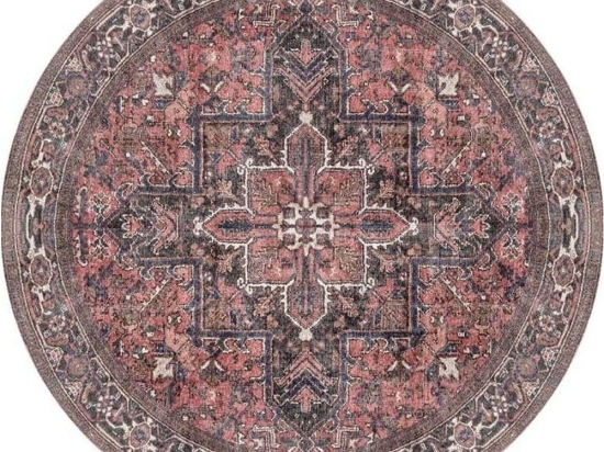Χαλί Soul AL 122 Red-Black Conceptum Hypnose 150X150cm Round