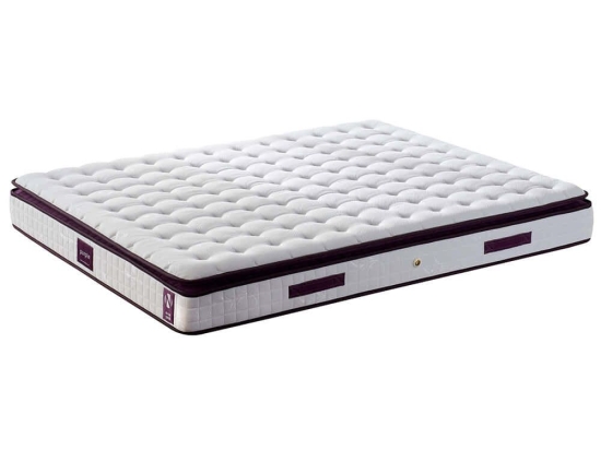 Στρώμα Purple Orthopedic 480NRN1259 160x200cm Memory Foam White-Purple Υπέρδιπλo