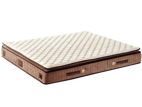 Στρώμα W Cotton Orthopedic 480NRN1344 160x200cm Multi Spring White-Brown Υπέρδιπλo