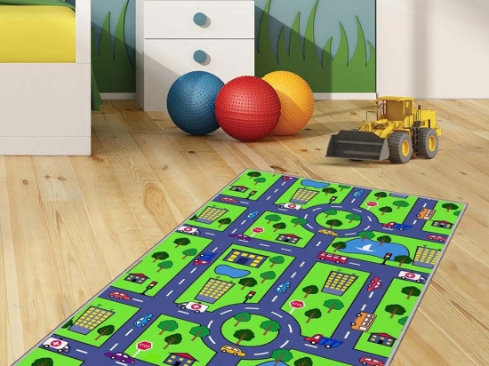 Χαλί Hmnt458 477HFT1128 Green-Multi Conceptum Hypnose 60X100