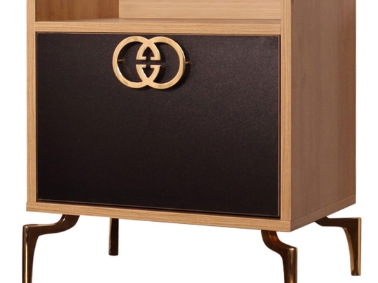 Κομοδίνο Festi 811MDD4133 50x59x40cm Sonoma-Wenge
