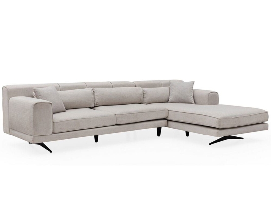 Καναπές Γωνιακός (Δεξιά Γωνία) Jivago 560ARE1715 308x198x78cm Beige