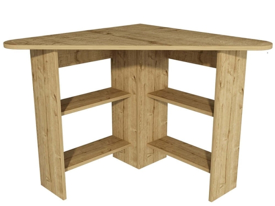Γραφείο Γωνιακό Corner 550ARN2215 80x80x73,8cm Oak