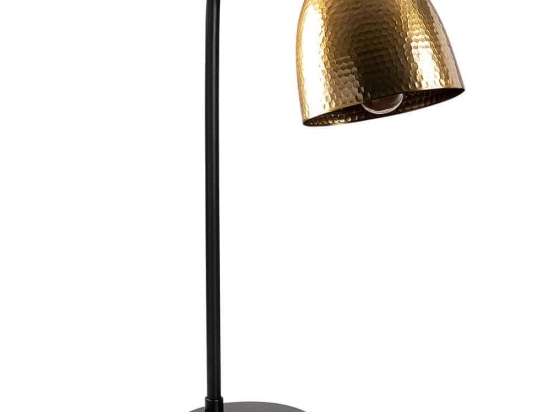 Φωτιστικό Επιτραπέζιο Tattoo 584TTM1728 16x30x52cm 1xE27 40W Black-Gold Opviq