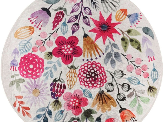 Χαλί Drenaj Djt Pink-Multi Conceptum Hypnose 140X140cm Round