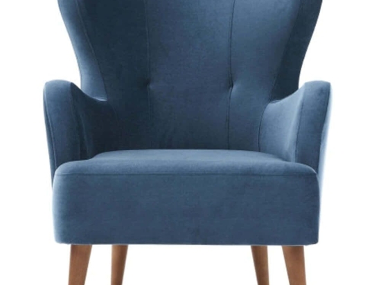 Πολυθρόνα - Μπερζέρα Karina 825BLC2350 73x80x87cm Blue