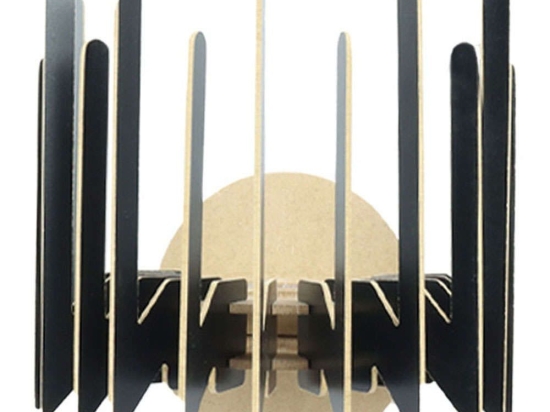 Φωτιστικό Τοίχου - Απλίκα 390FLH2111 24x19x22cm E27 40W Black Opviq