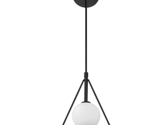 Φωτιστικό Τοίχου - Απλίκα Geometri 942FLG2106 20x15x41/117cm 1xG9 10W Black Opviq