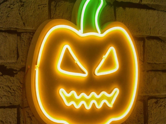 Διακοσμητικό Φωτιστικό Τοίχου Pumpkin 395NGR2080 30x2x28cm Led 25,2W Yellow-Green Wallity