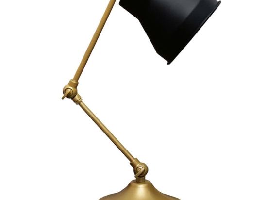 Φωτιστικό Επιτραπέζιο 780SGN2631 12x12x43cm 1xE14 40W Black-Gold Opviq