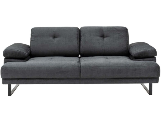Καναπές - Κρεβάτι Διθέσιος Mustang 560ARE1519 199x99x83cm Anthracite