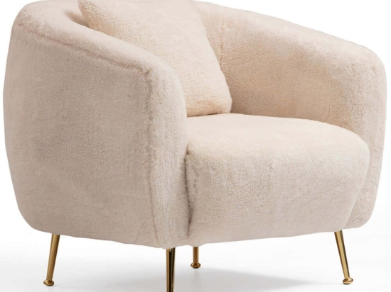Πολυθρόνα Istiridye 560ARE1730 85x85x80cm Beige