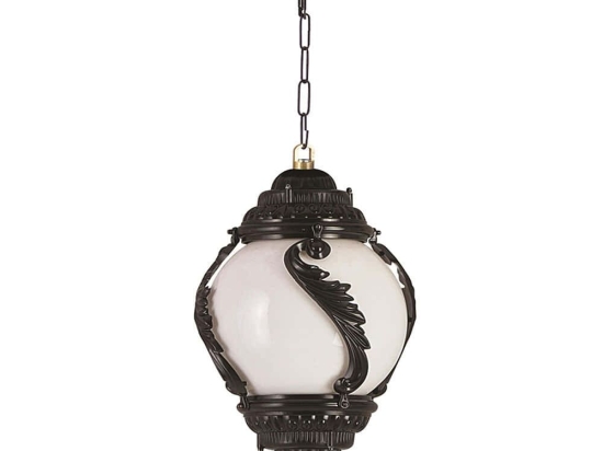 Φωτιστικό Οροφής 685AVN1211 Φ30x85cm E27 40W Black Opviq