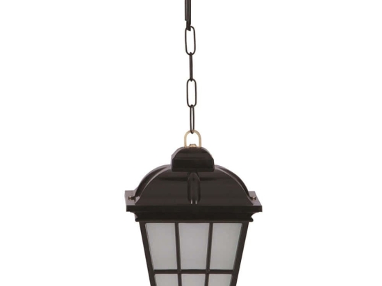 Φωτιστικό Οροφής 685AVN1217 Φ20x55cm E27 40W Black Opviq