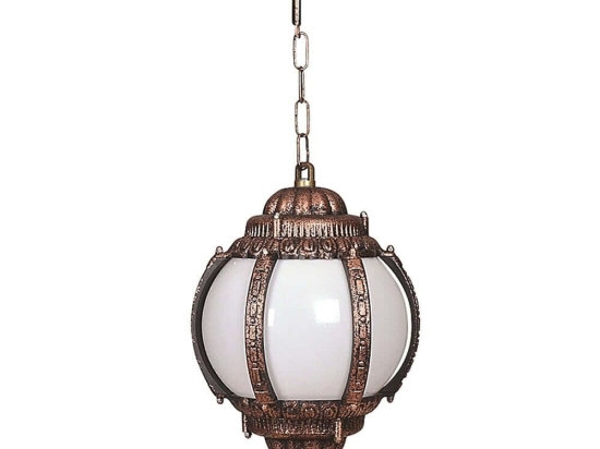 Φωτιστικό Οροφής 685AVN1337 Φ26x55cm E27 40W Brown Opviq