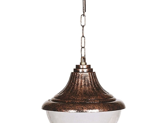 Φωτιστικό Οροφής 685AVN1354 Φ27x60cm E27 40W Brown Opviq