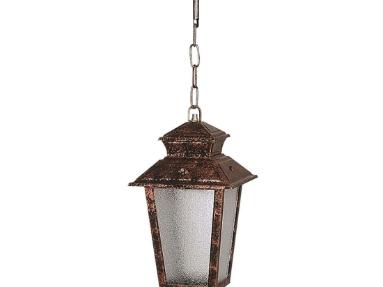 Φωτιστικό Οροφής 685AVN1369 Φ18x50cm E27 40W Brown Opviq