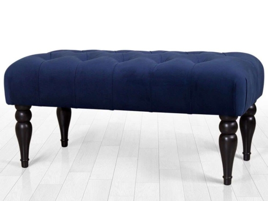 Σκαμπό Missus 209FLF1292 92x48x43cm Blue-Black