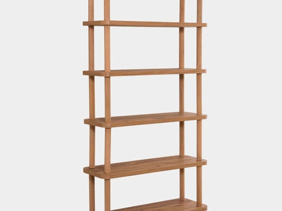 Ραφιέρα Δαπέδου Gala 688DRA1202 80x28x168,5cm Pine