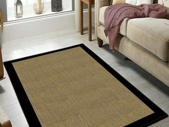 Χαλί W1054 213HFT1494 Natural-Black Conceptum Hypnose 100X150cm