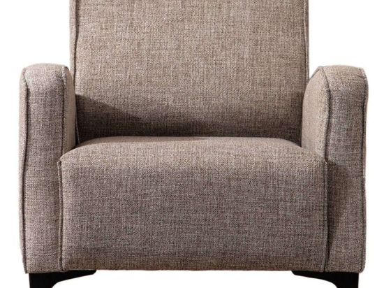 Πολυθρόνα Petra 560ARE1738 78x78x87cm Light Brown