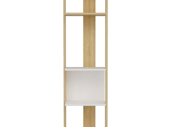Ραφιέρα Δαπέδου Abis Narrow 935CMN1150 43,6x26,8x165cm Oak-White