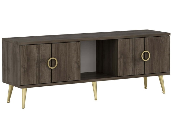 Έπιπλο Τηλεόρασης Cey 327ODS1122 120x30x45cm Walnut