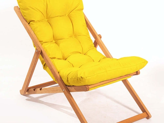 Σεζλόνγκ 644MYD1128 59x44x90cm Yellow