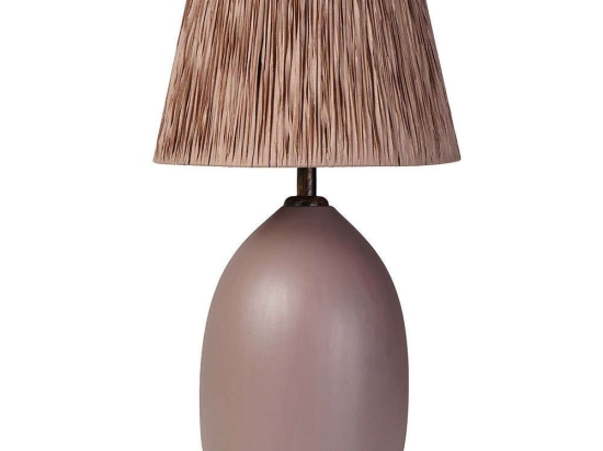 Φωτιστικό Επιτραπέζιο 687HMY2191 35x60cm E27 40W Light Brown Opviq