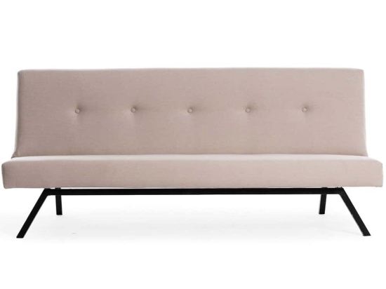 Καναπές - Κρεβάτι Τριθέσιος Zola 859FTN2815 180x55x78cm Cream