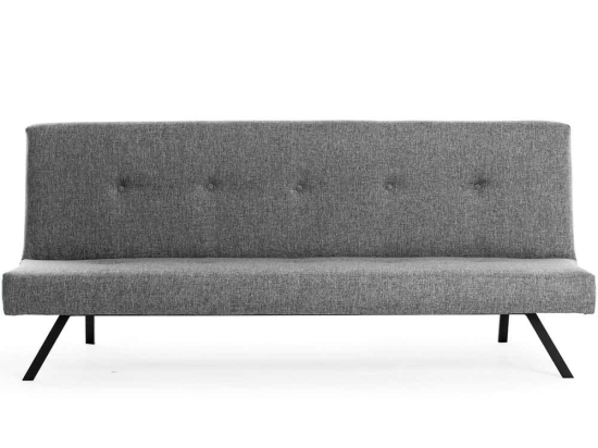 Καναπές - Κρεβάτι Τριθέσιος Zola 859FTN2818 180x55x78cm Light Grey