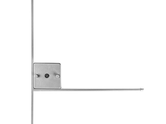 Φωτιστικό Τοίχου - Απλίκα Sarf 119FRS1132 61x3x42cm Led 14,4W 3000K Silver Opviq