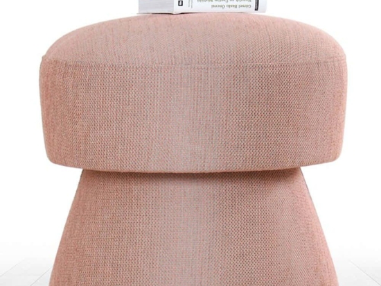 Σκαμπό Endor 209FLF1366 Φ48x45cm Pink