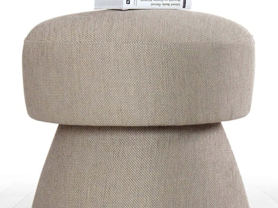 Σκαμπό Endor 209FLF1368 Φ48x45cm Brown