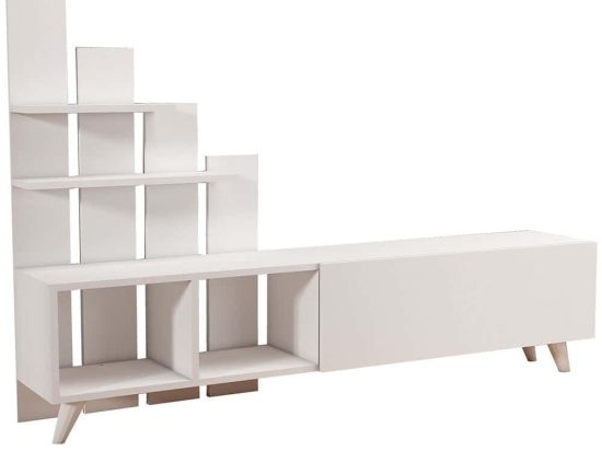 Έπιπλο Τηλεόρασης Vale 505CRL1909 160x33x115cm White