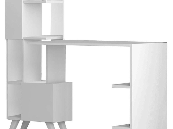 Γραφείο Alis 505CRL1917 170x60x120cm White